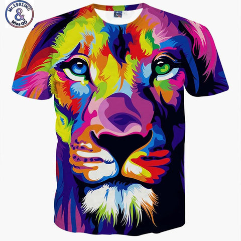 Impression style men/women 3d T-shirt