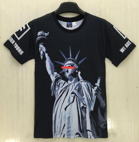 New 3d t-shirt men/boy brand t shirt