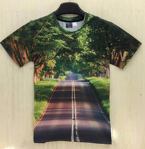 New 3d t-shirt men/boy brand t shirt