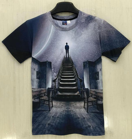New 3d t-shirt men/boy brand t shirt