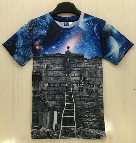 New 3d t-shirt men/boy brand t shirt