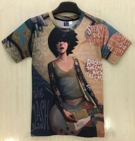 New 3d t-shirt men/boy brand t shirt