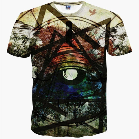 Newest Men/women 3d t-shirt short sleeve